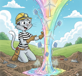 La chatte EKM trouve du pétrole vert !